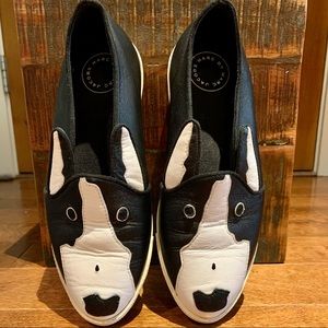 Marc Jacobs Neville leather slip-ons 38